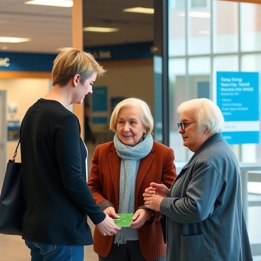 一位男子正在街頭交易股票