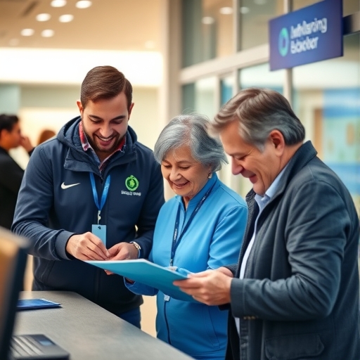 一位男子正在街頭交易股票