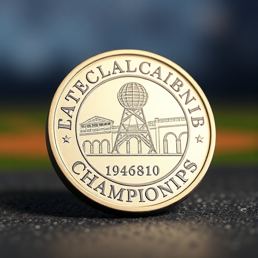 2001年棒球錦標賽紀念銀幣正面圖像