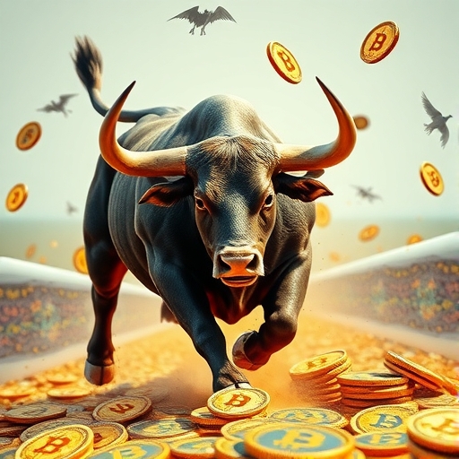 比特幣與美元的上升趨勢