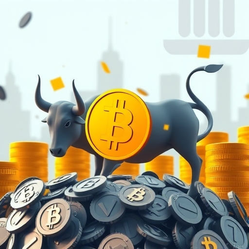 機構資金流入比特幣市場的趨勢圖