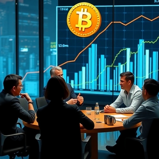 一位男子正在街頭交易股票