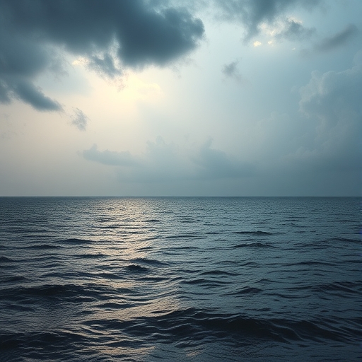 一片暴風雨前的平靜海面