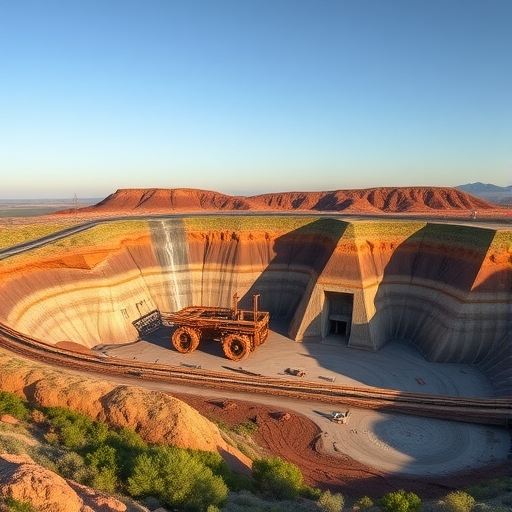 美國銅礦開採進程中的設備