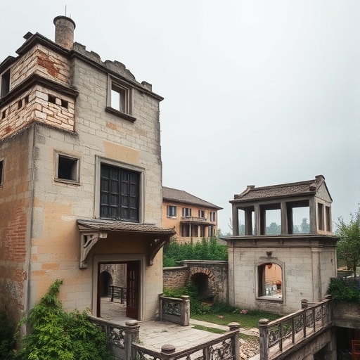 古代中國建築正在崩塌