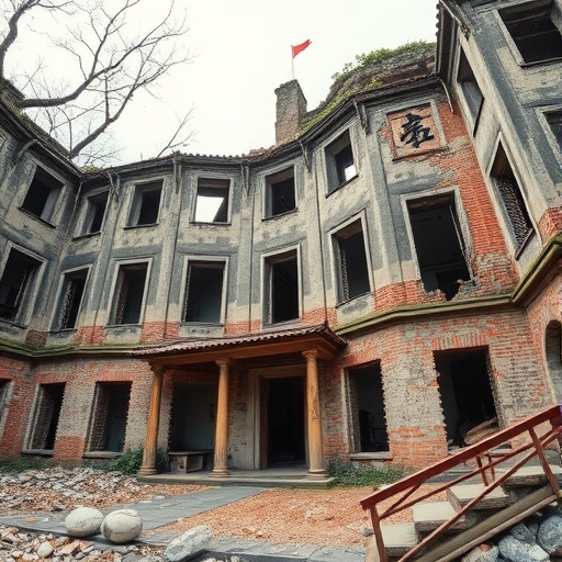 破敗中的中國古代建築