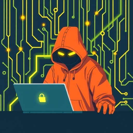 資安威脅於科技工作中的圖像