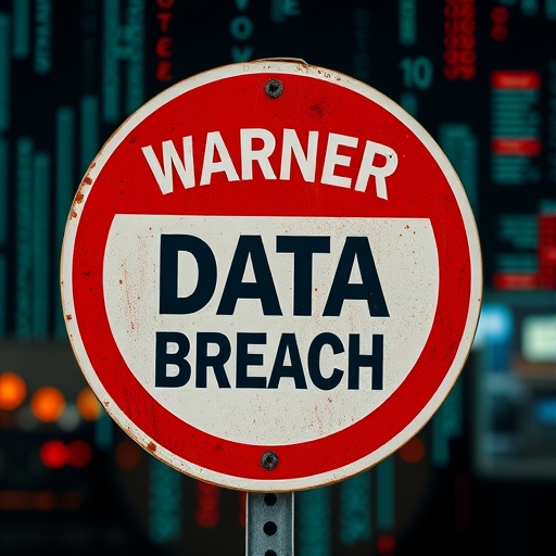 資料外洩警告標誌