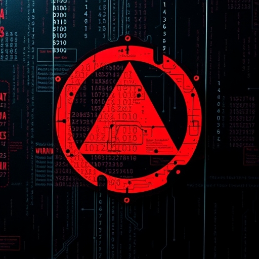 資料外洩警告標誌