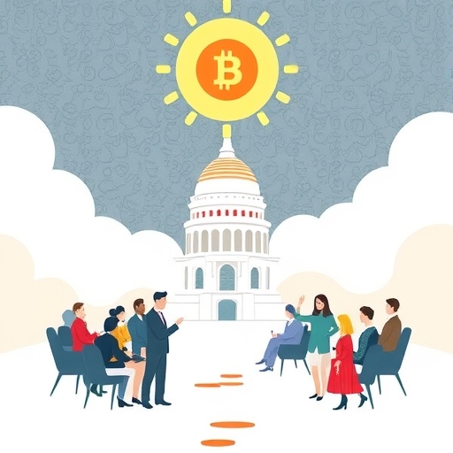 一群人在討論去中心化金融策略