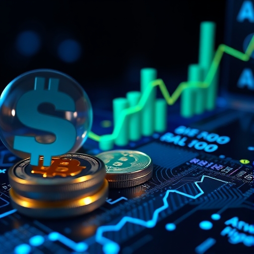 數位貨幣對金融市場的影響示意圖