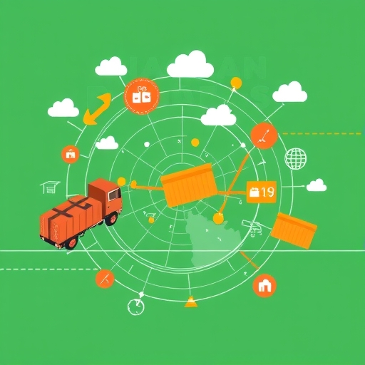 動態供應鏈管理流程圖