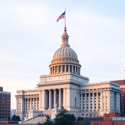 聯邦儲備大樓的天際線