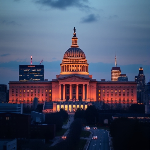 聯邦儲備大樓的天際線