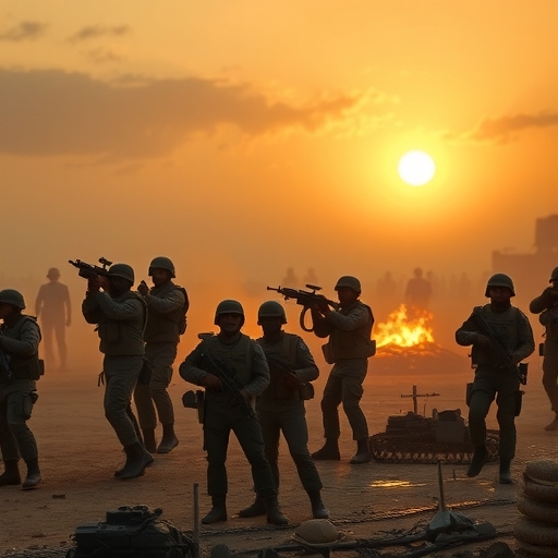 中東戰場上的軍事力量衝突