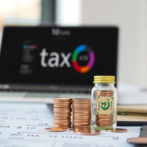 財務指導方針與稅務更新的圖示