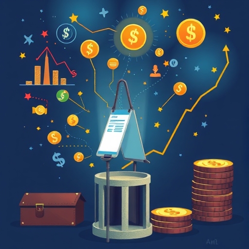 金融策略示意圖