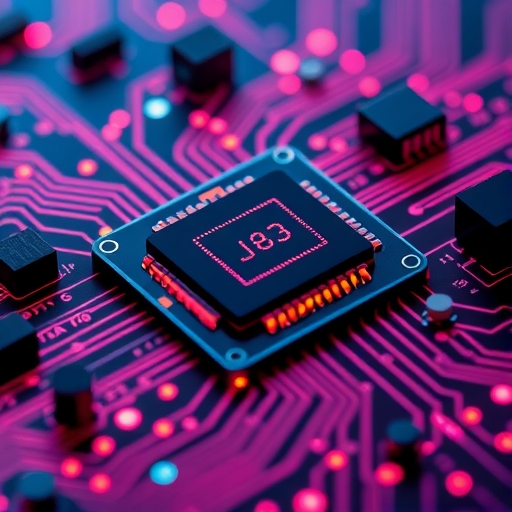 未來感的微型晶片技術