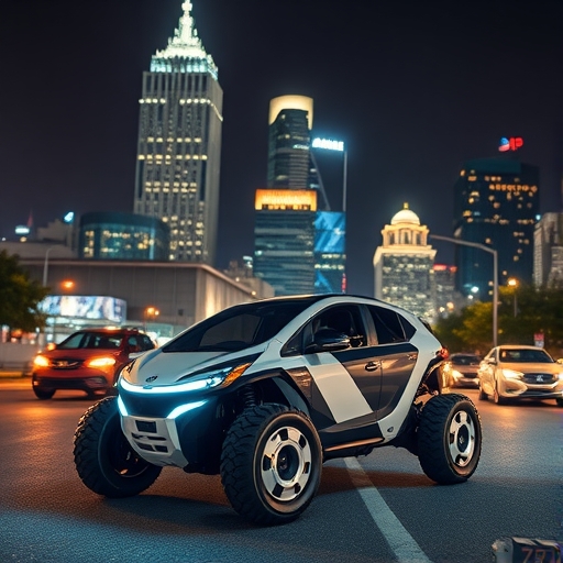 未來感機器人計程車在奧斯汀行駛