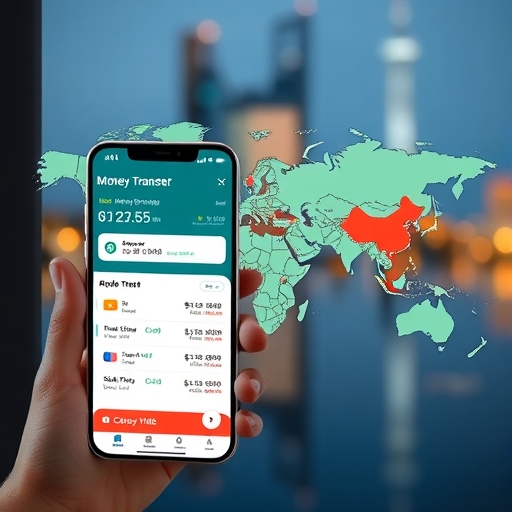 全球資金轉移應用程式的介面