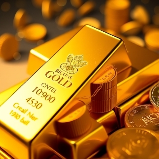 金條和金幣正在被出售