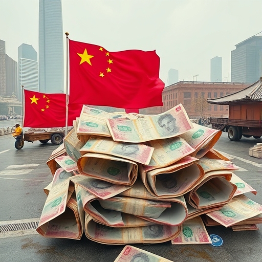 中國地方政府財政壓力圖解