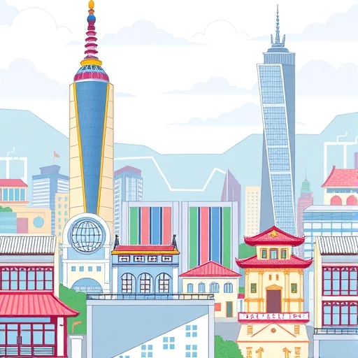 插圖顯示金控公司的監管挑戰