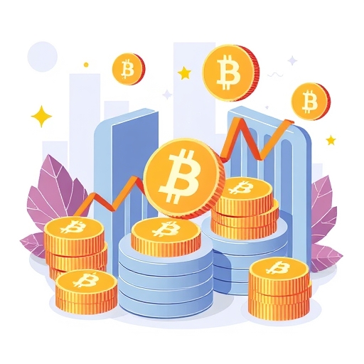 加密貨幣交易的插圖