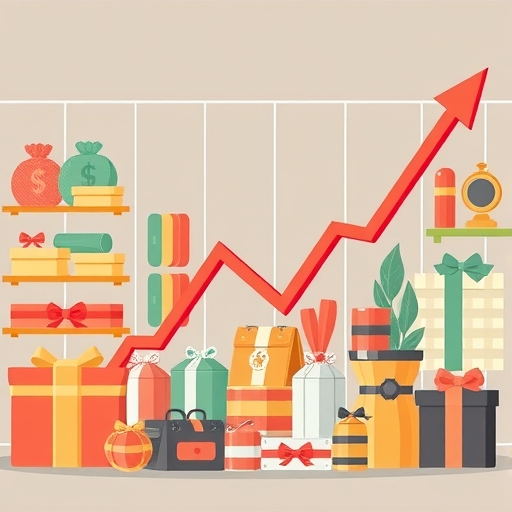 全球經濟影響奢侈品銷售的插圖