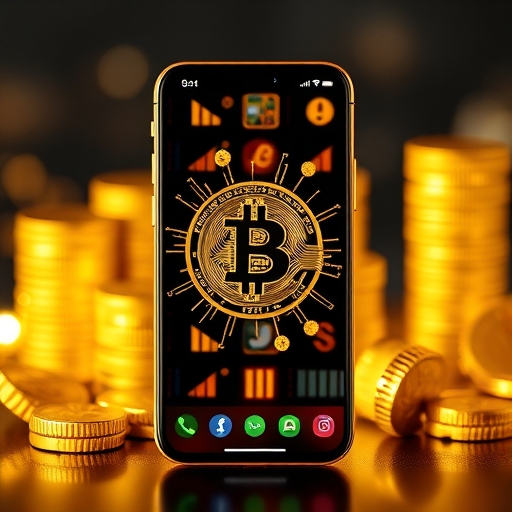 一位男子正在街頭交易股票