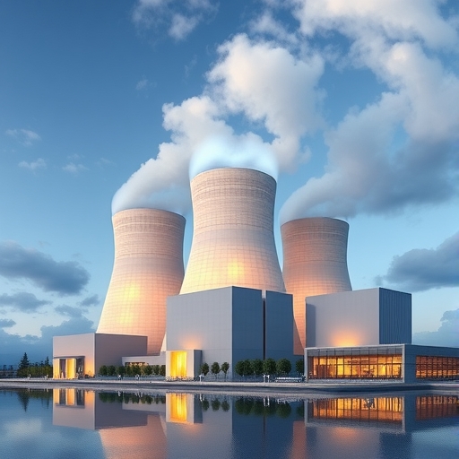 現代設計的核能發電廠