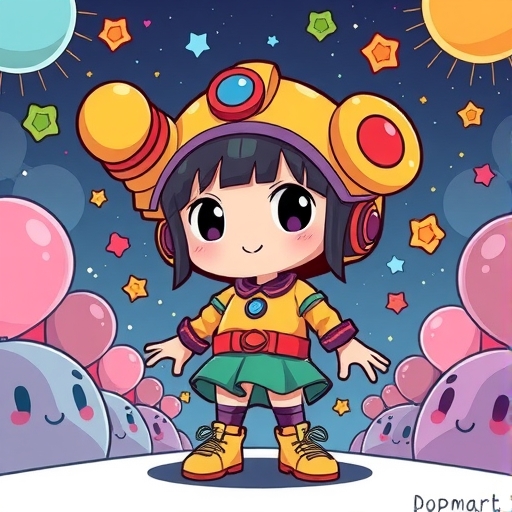 拉布布公仔的插圖