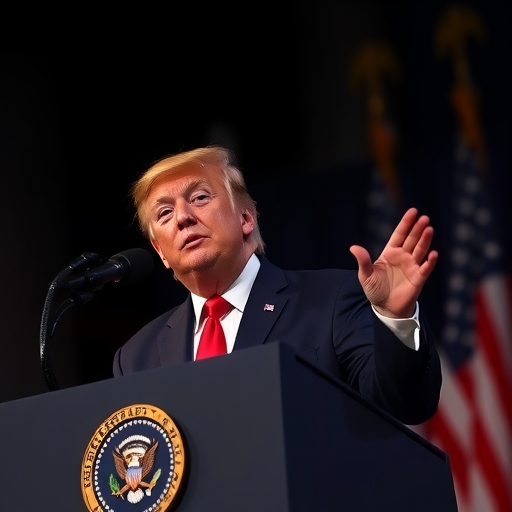 川普總統談論貿易政策