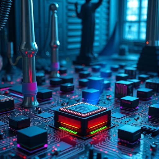 半導體與政治交織的圖像