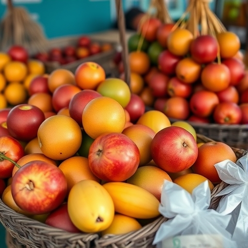 東南亞水果貿易場景