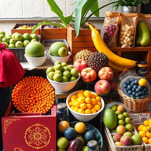 東南亞水果貿易場景