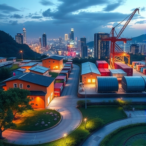 一個可持續發展的工業園區在台灣的景象