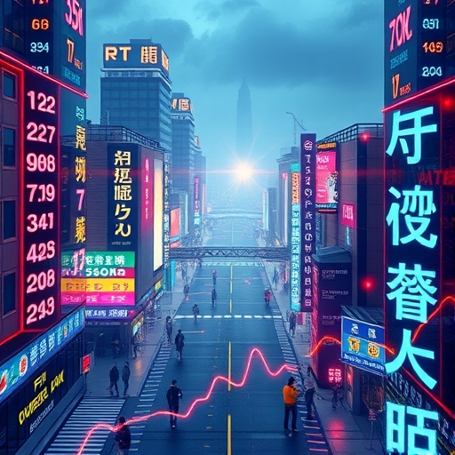 充滿活力的AI股市場景