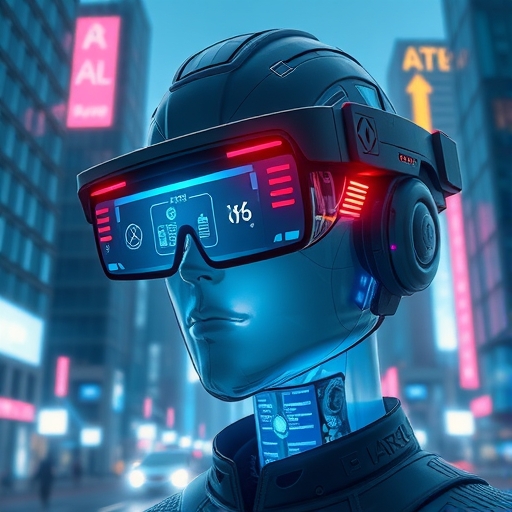 未來都市中的智慧眼鏡應用