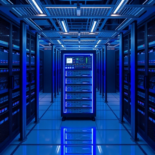 現代數據中心的機架佈局圖