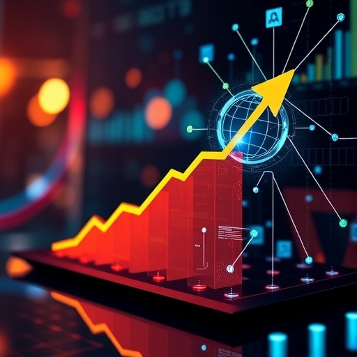 AI技術與營收成長的圖示