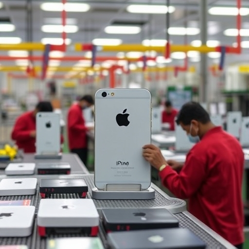 蘋果iPhone工廠在印度