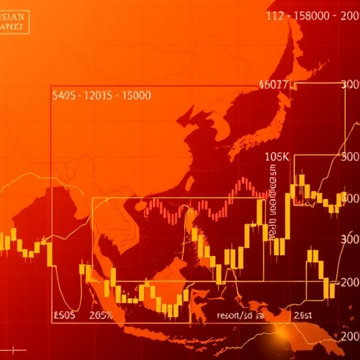 亞洲金融市場分析圖表，包含主要經濟體的股市走勢