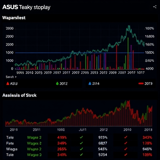 華碩股票表現分析圖表一