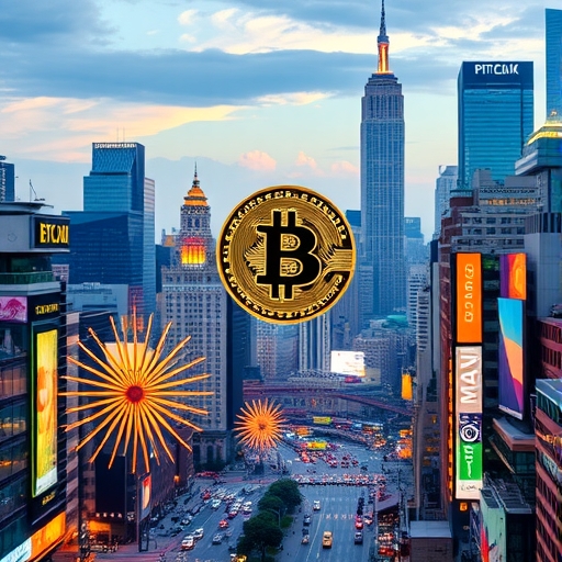 比特幣在活力四射的城市中飆升