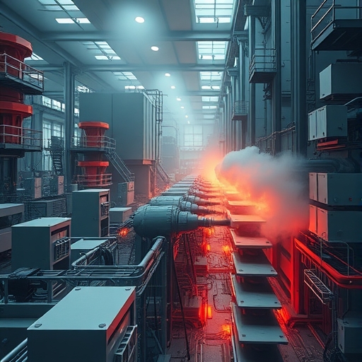 半導體工廠生產的戲劇性景象