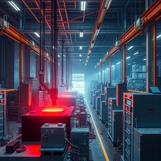 半導體工廠生產的戲劇性景象