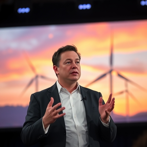 埃隆·馬斯克正在討論能源問題