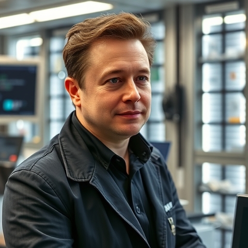 伊隆·馬斯克在 AI 實驗室中