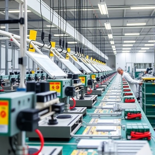 高科技台灣的裝配線